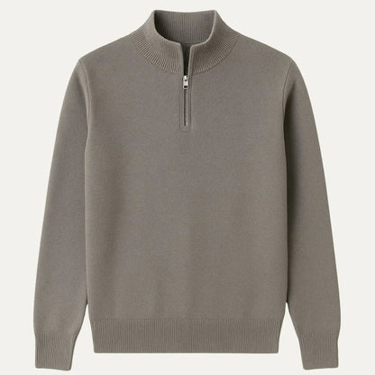 Herre Half-Zip Sweater Marineblå 1