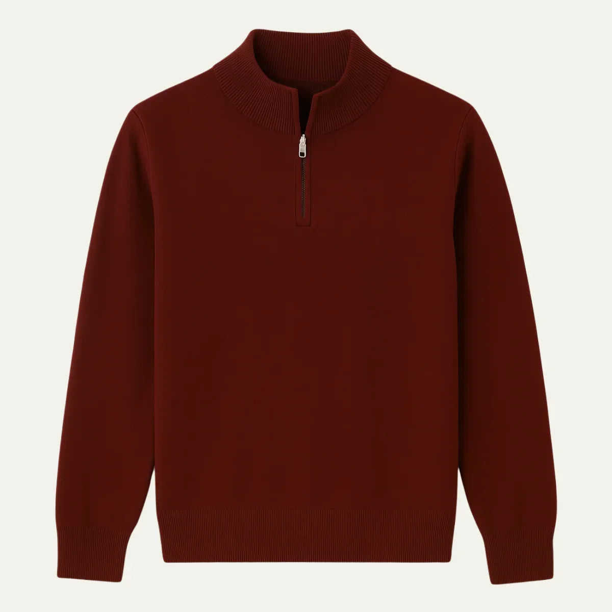 Herre Half-Zip Sweater Marineblå 2