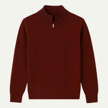 Herre Half-Zip Sweater Marineblå 2