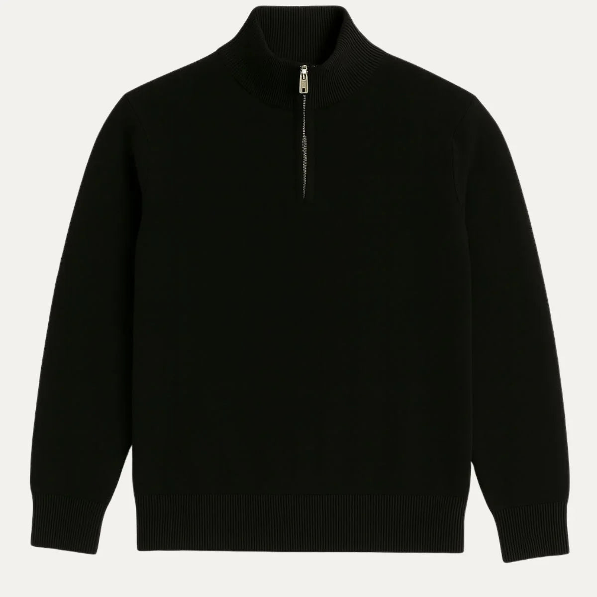 Herre Half-Zip Sweater Marineblå 3