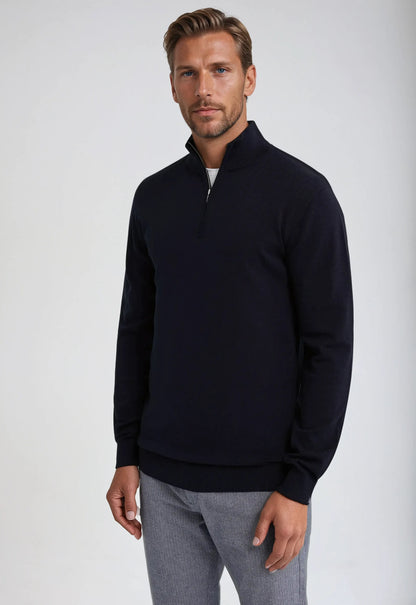 Herre Halv Lynlås Sweatshirt Casual Stil til Hverdagsbrug 4