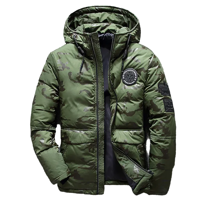 Herre Hardshell Dunjakke til Ekstreme Vejrforhold 0