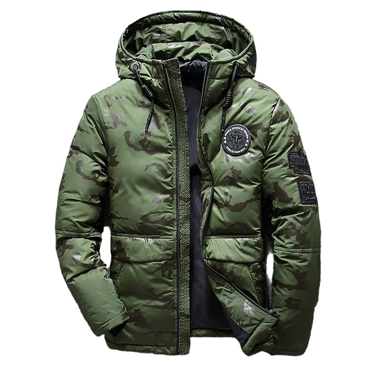 Herre Hardshell Dunjakke til Ekstreme Vejrforhold 0