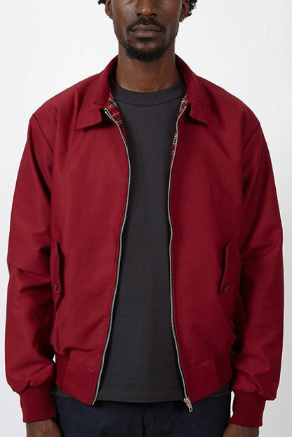 Herre Harrington-Jacke med Klassisk Design 11