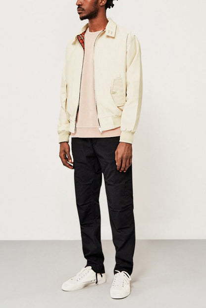 Herre Harrington-Jacke med Klassisk Design 6