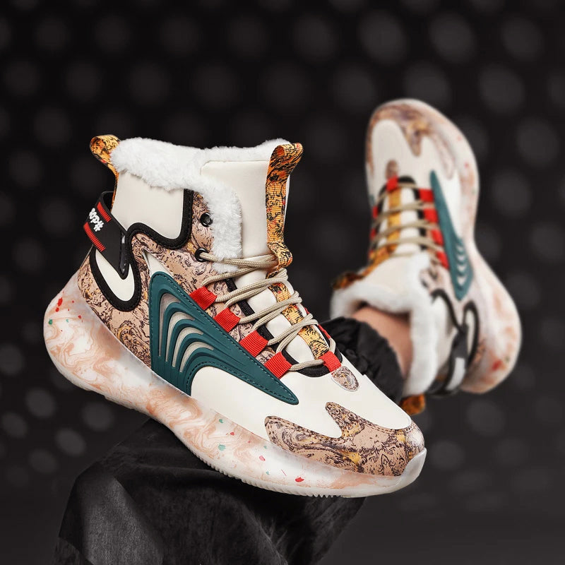 Herre High-Top Sneakers med Plys Interiør 3