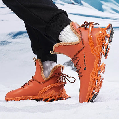 Herre High-Top Sneakers med Skulptureret Sål 0