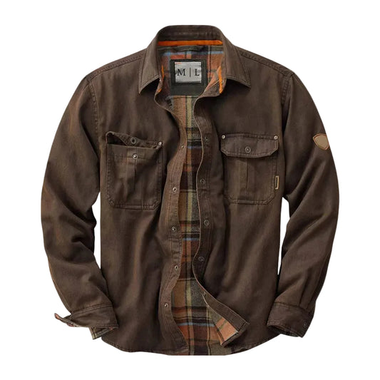 Herre Jakke Vinter Moto Utility Med Dristig Stil 0