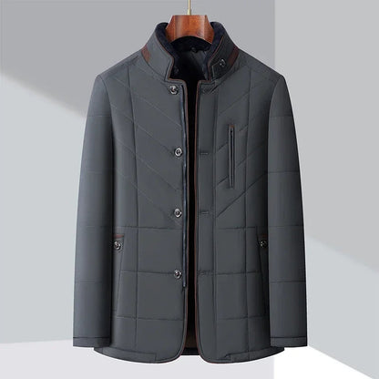 Herre Jakke Windbreaker Med Geometriske Mønstre 3