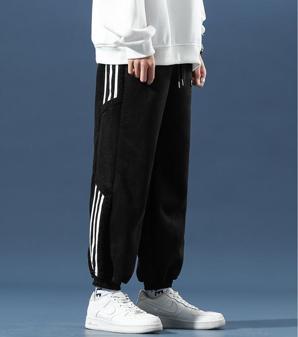 Herre Joggers Med Sidelinjer I Premium Bomuld 6