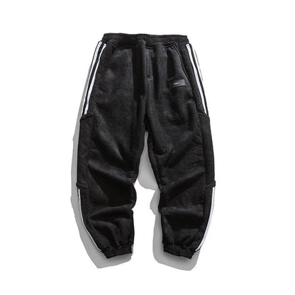 Herre Joggers Med Sidelinjer I Premium Bomuld 7