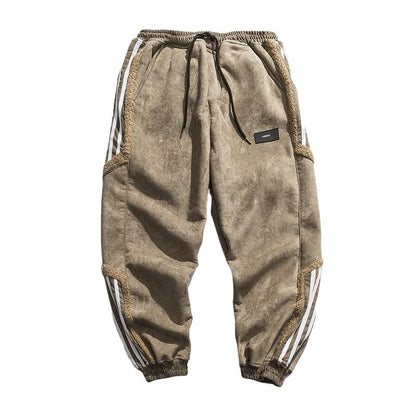 Herre Joggers Med Sidelinjer I Premium Bomuld 8
