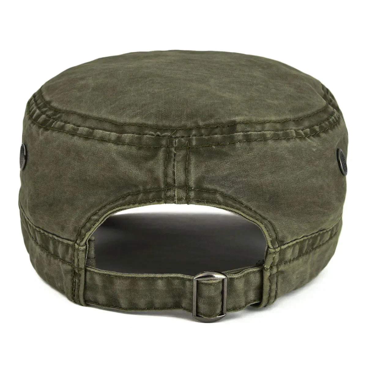 Herre Kasket Vintage Militærstil Justerbar 4