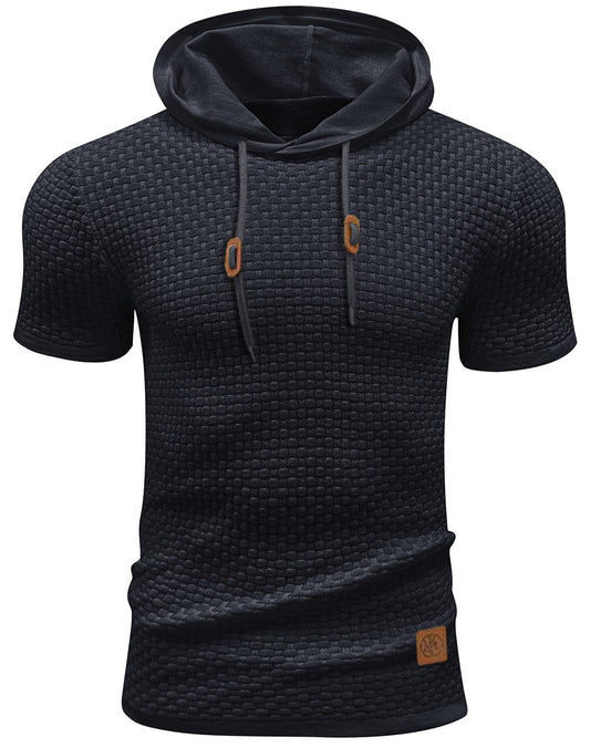 Herre Kortærmet Hoodie Moderne Design Polyester 0