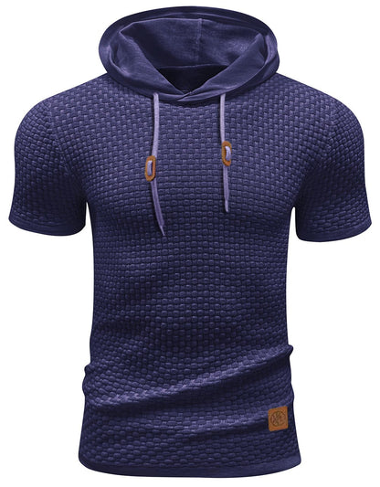 Herre Kortærmet Hoodie Moderne Design Polyester 4
