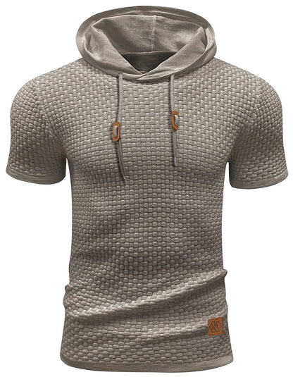 Herre Kortærmet Hoodie Moderne Design Polyester 6