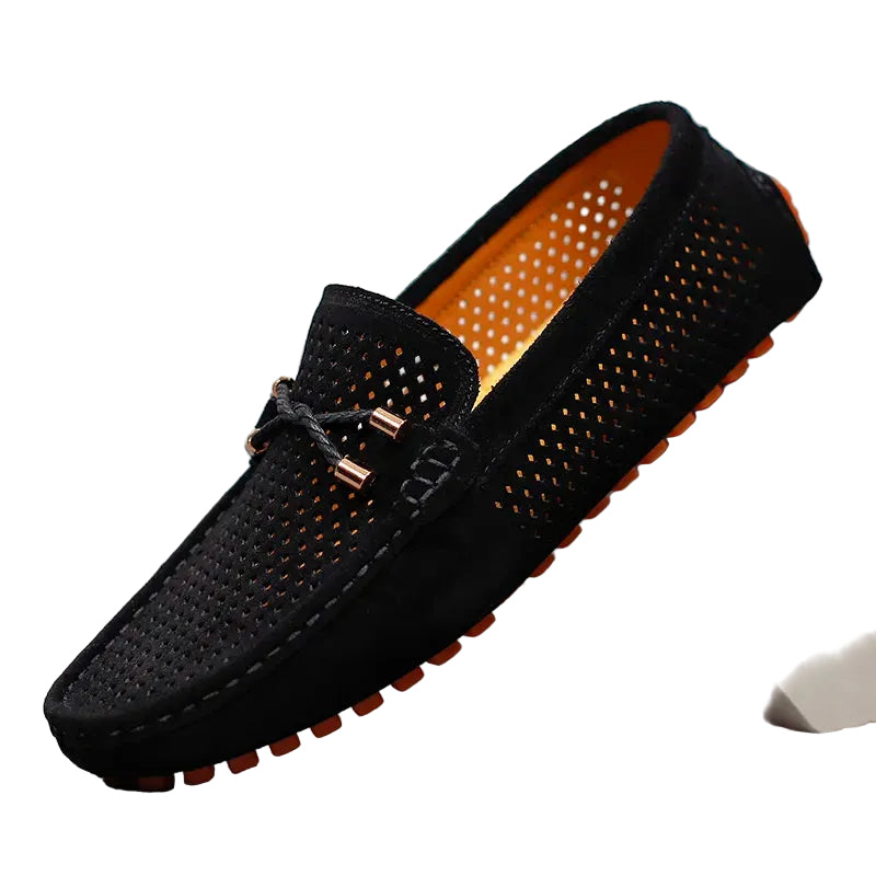 Herre Læder Sko Åndbar Design Casual 0