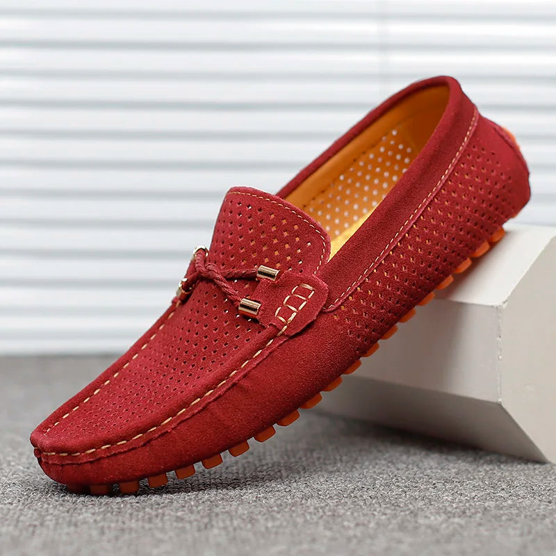 Herre Læder Sko Åndbar Design Casual 3