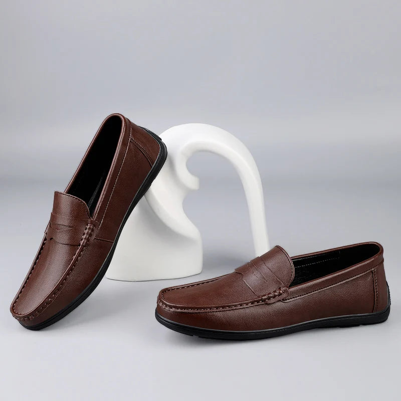 Herre Loafers Komfortable Casual Sko 6