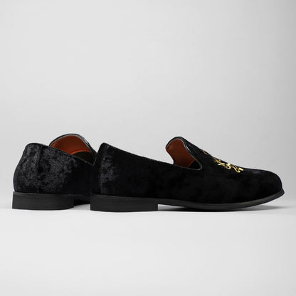 Herre Loafers i Fløjl med Dristig Indersål 3
