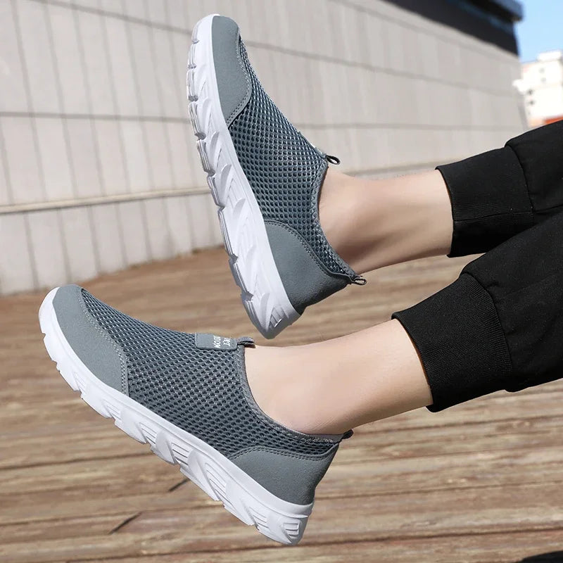Herre Løbesko Slip-On Åndbar Mesh EVA Sål 6