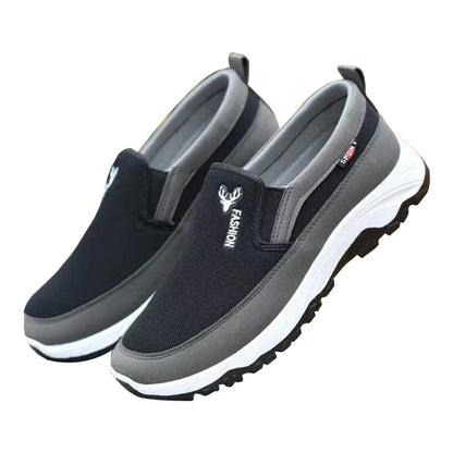 Herre Løbesko til Vandring Åndbar Mesh Slip-On 8