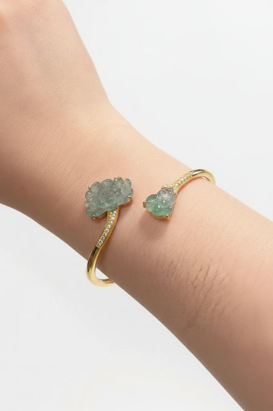 Herre Manchetarmbånd Lotus Design Stiletter 2