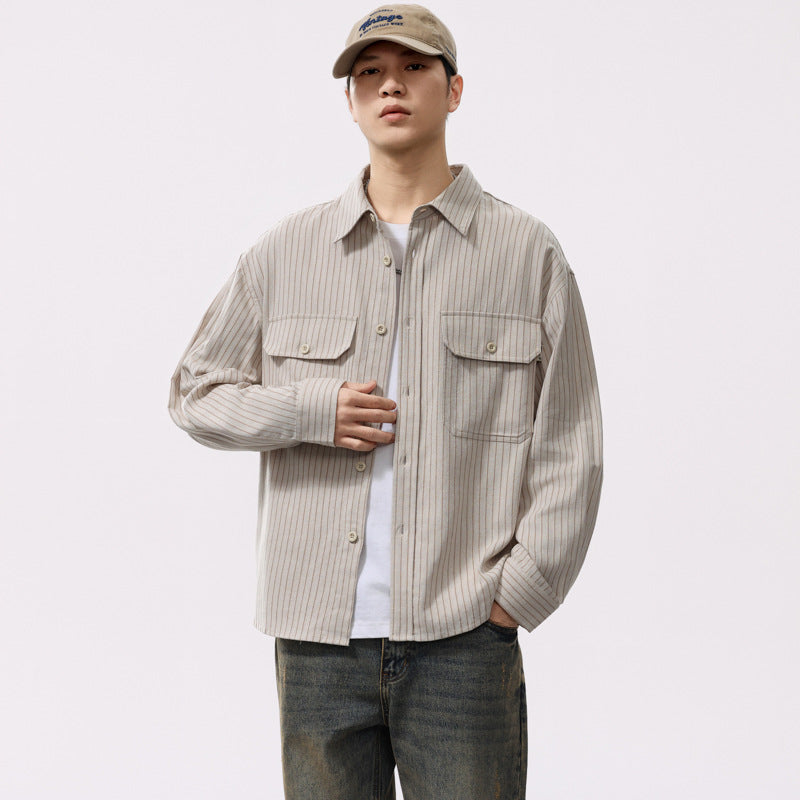 Herre Overtrøje Oversized Afslappet Stil 2