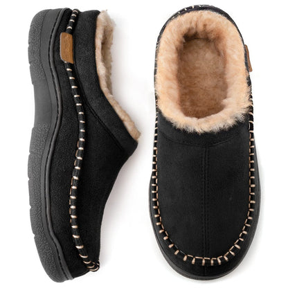 Herre Pantofler Komfortabel Design Blødt Materiale 4