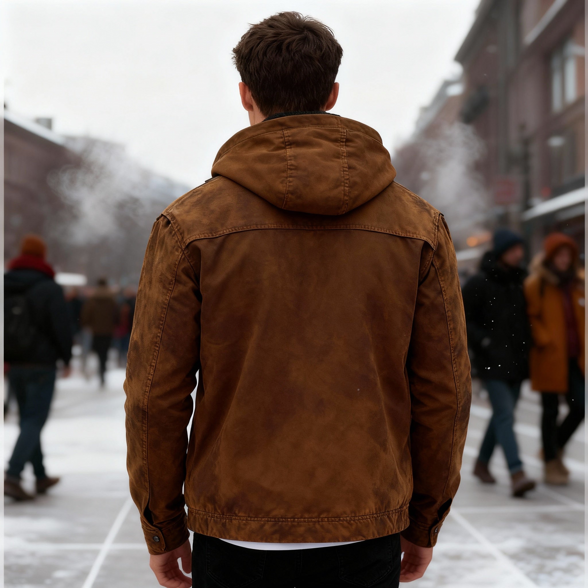 Herre Parka med Funktionel Komfort 2