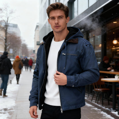 Herre Parka med Funktionel Komfort 4
