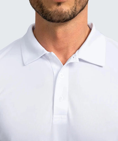 Herre Performance Polo Shirt Klassisk 7