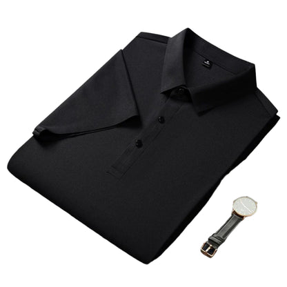 Herre Polo Shirt Åndbar Regular Fit Komfortabelt Materiale 0