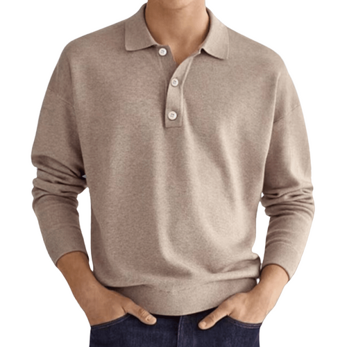 Herre Polo T-shirt Komfortabel Stil Blødt Stof 0
