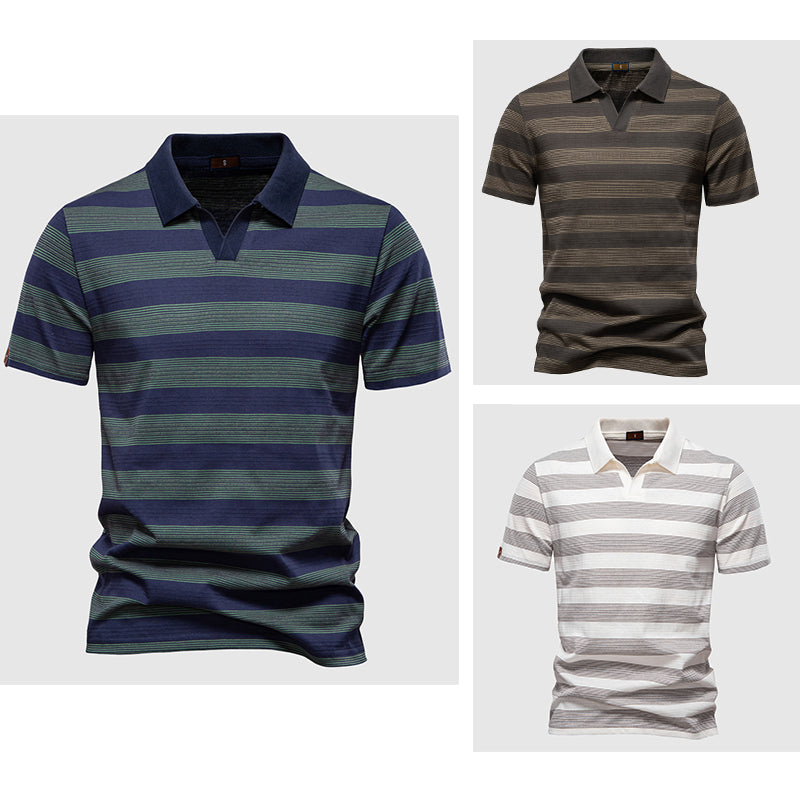 Herre Poloshirt Casual Stil 3