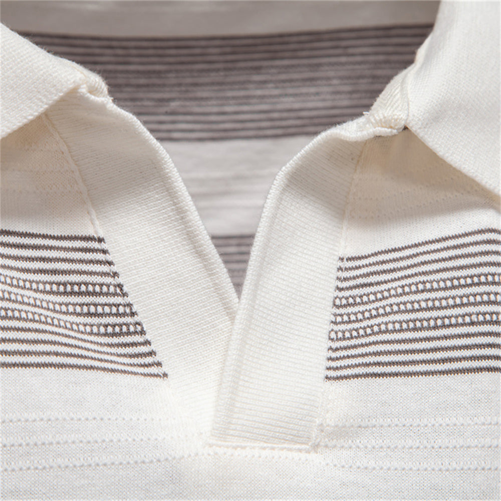 Herre Poloshirt Casual Stil 4
