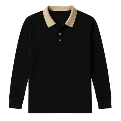 Herre Poloshirt Klassisk Stil 0