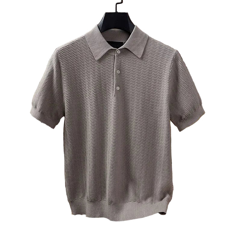 Herre Poloshirt Klassisk Stil 0
