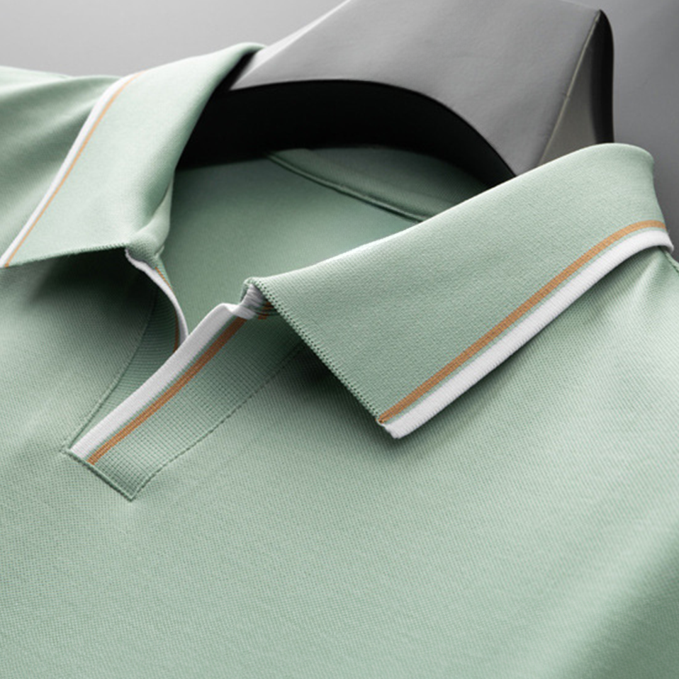 Herre Poloshirt Klassisk Stil 2