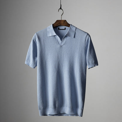 Herre Poloshirt Mesh Stilfuld 1
