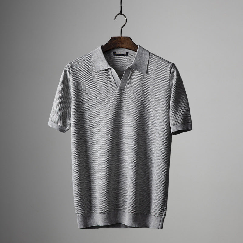 Herre Poloshirt Mesh Stilfuld 3