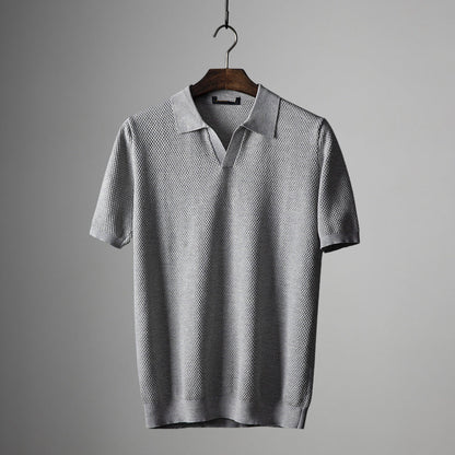 Herre Poloshirt Mesh Stilfuld 3
