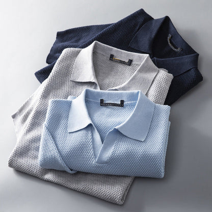 Herre Poloshirt Mesh Stilfuld 4