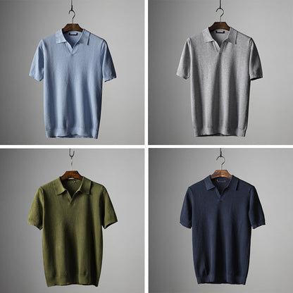 Herre Poloshirt Mesh Stilfuld 5