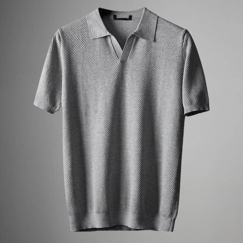 Herre Poloshirt Mesh Stilfuld 6