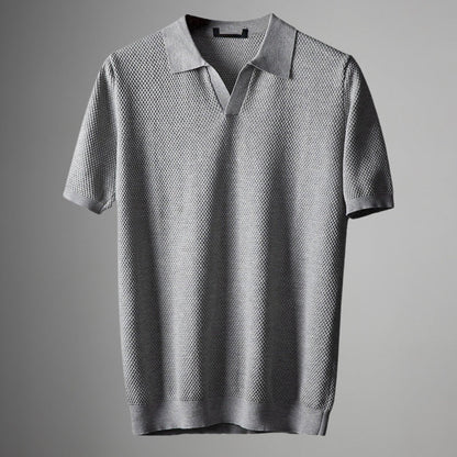 Herre Poloshirt Mesh Stilfuld 6