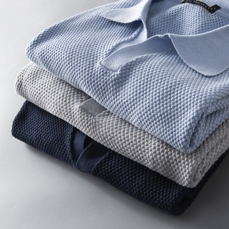 Herre Poloshirt Mesh Stilfuld 7