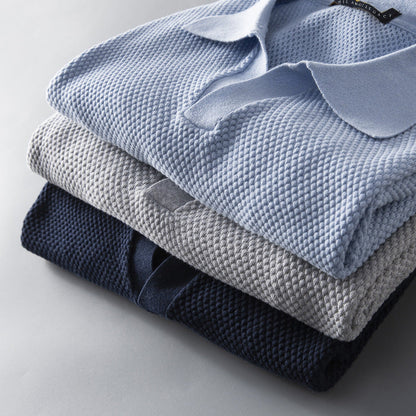 Herre Poloshirt Mesh Stilfuld 7