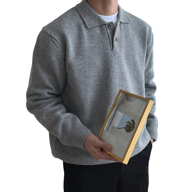 Herre Poloshirt med Klassisk Krave 0