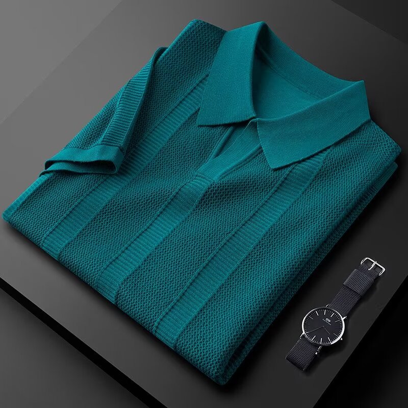 Herre Poloshirt med Slank Design 2